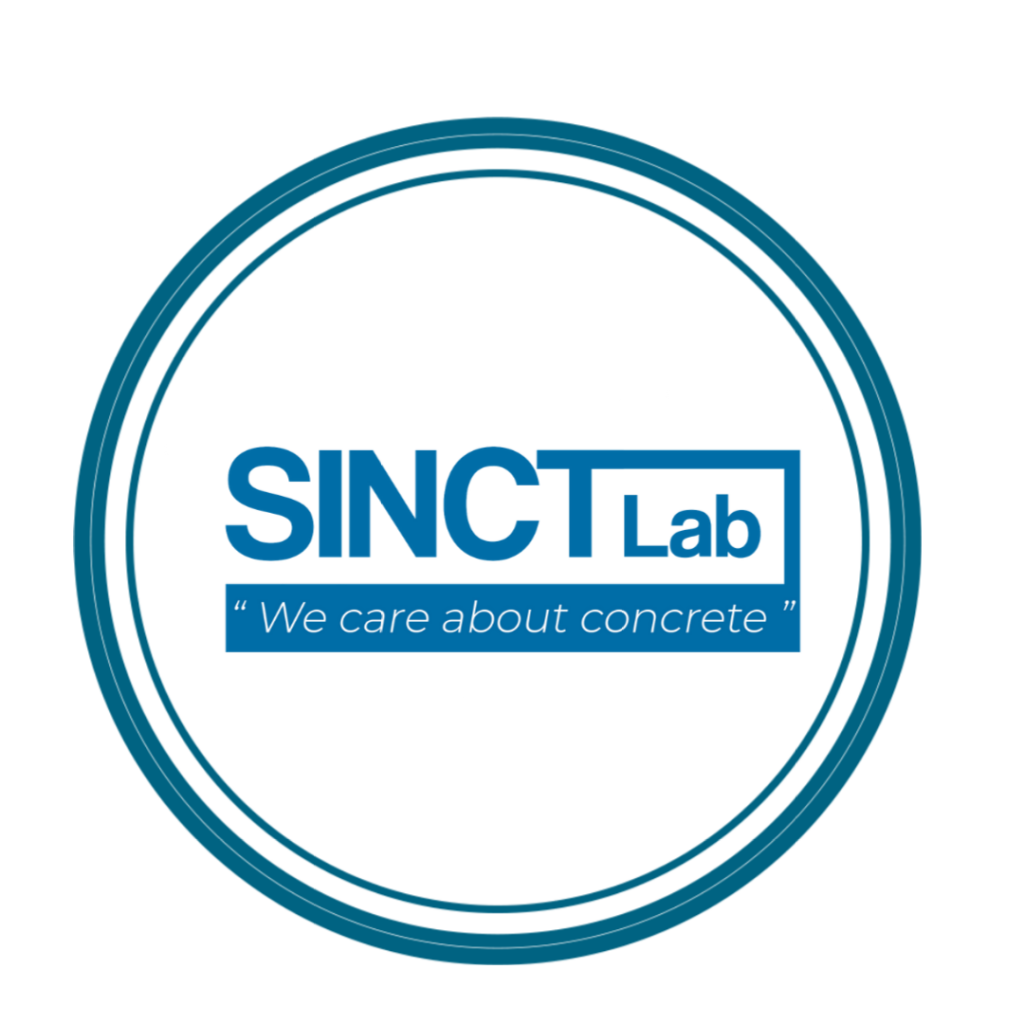 Sinctlab-We Care About Concrete- circle logo